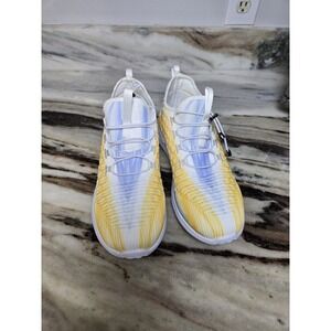 Propet Shoes Womens size 9.5 Travebound  Yellow Blue White WAA132M